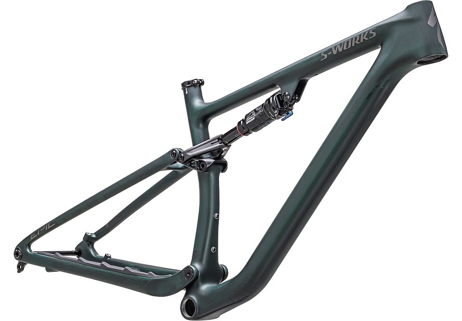 Specialized epic evo S-Works frm frame satin green/black chrome/chrome l