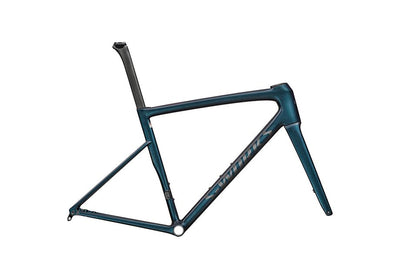 Specialized tarmac sl8 S-Works frmset gloss red to black pearl over deep lake metallic / satin metallic obsidian 49