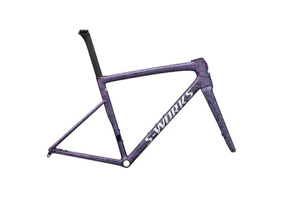 Specialized tarmac sl8 S-Works frmset satin carbon / rebel pink + deep lake metallic blurred impasto / gloss white 56