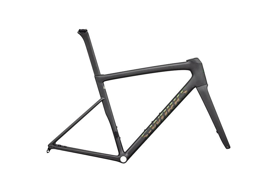 Specialized tarmac sl8 S-Works frmset rtp satin carbon rtp / silver to green pearl 54