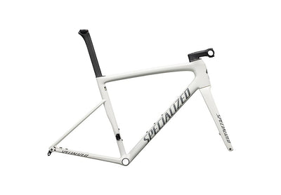 Specialized tarmac sl8 frmset gloss dune white / black pearl over ashen 58
