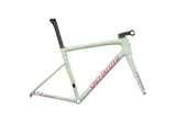 Specialized tarmac sl8 frmset satin ion metallic / sea foam strata / rebel pink 44