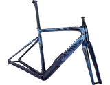 2022 Specialized S-Works Diverge Carbon Gravel Frameset - 61Cm, Gloss Light Silver/Dream Silver/Dusty Blue/Wild