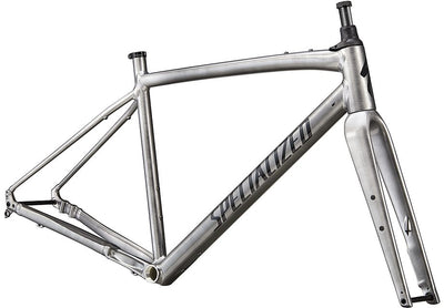 Specialized Diverge E5 Evo Frameset Gloss Brushed Smoked Liquid Metal/Black L
