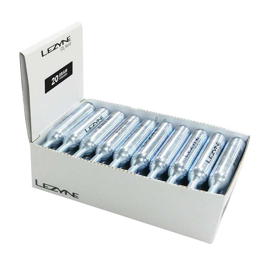 Lezyne 20g CO2 Cartridge Display Box of 30