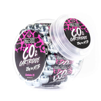 Muc-Off Countertop 25g CO2  Refill Cartridge Jar - Quantity 25