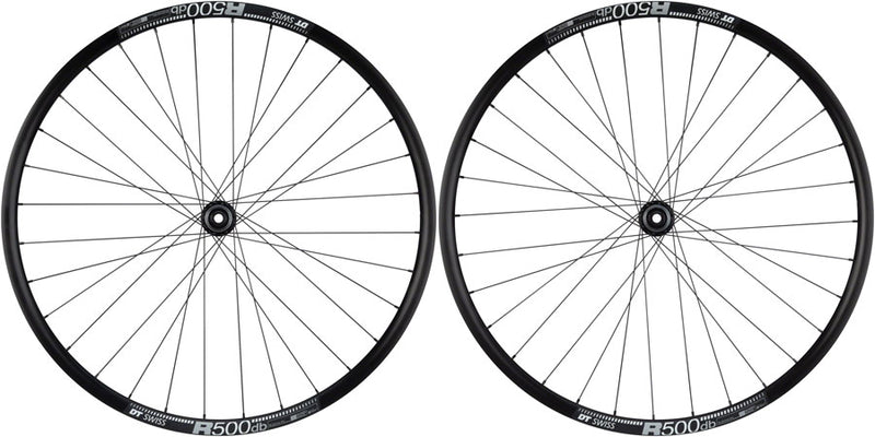 Quality Wheels Shimano 105/DT R500 Wheelset - 700 12 x 100/142mm Center-Lock HG11 MTN BLK 32H