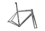 Specialized aethos S-Works frmset satin silver pearl - black pearl organic color run/ brushed liquid silver 58