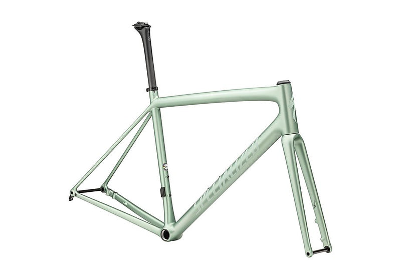 Specialized aethos frmset satin metallic white sage/white sage 54