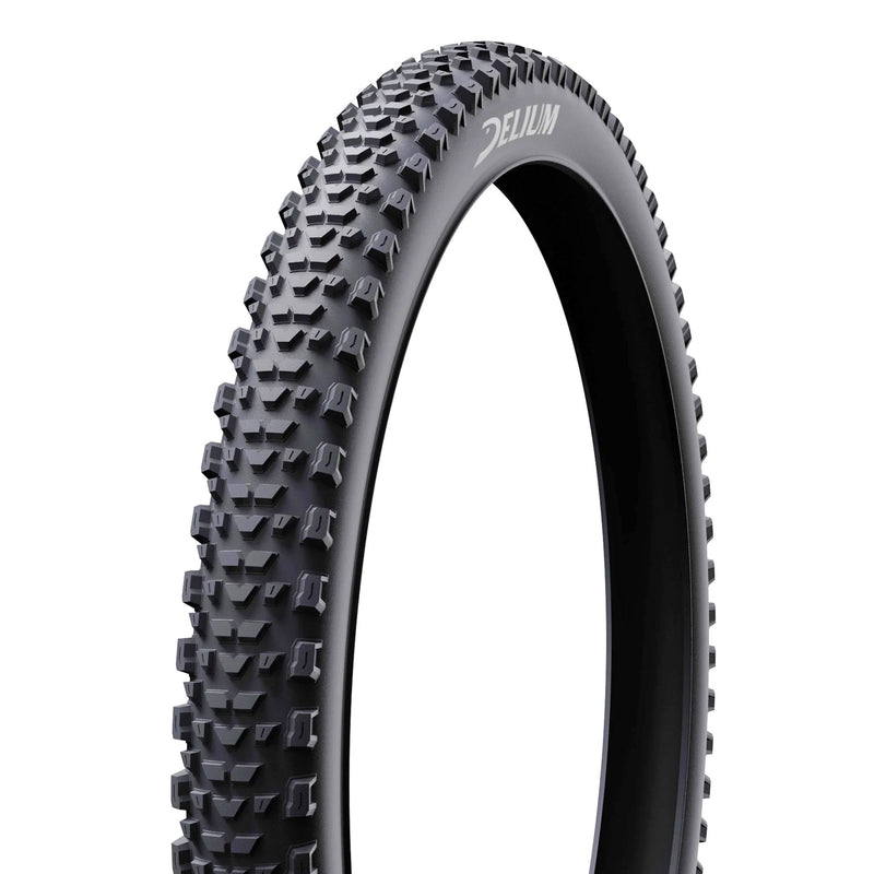 Delium Tire Rugged MTB Tire 27.5 x2.5" All Around Casing Black