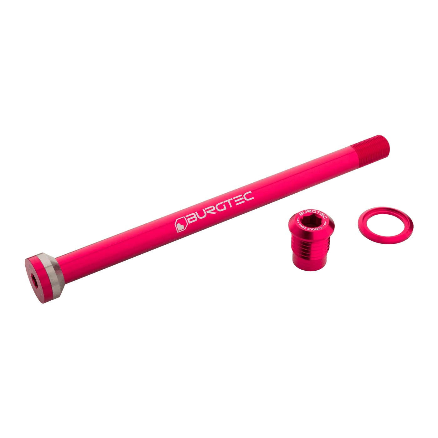 Burgtec Propain 175mm Rear Axle - Toxic Barbie Pink