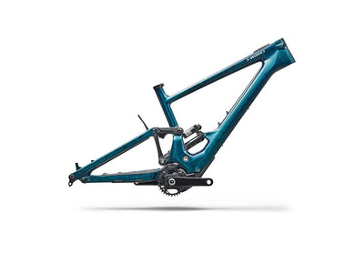 Specialized Kenevo Sl S-Works Carbon Frameset Teal Tint Over Smoke Strata / Dune White S3