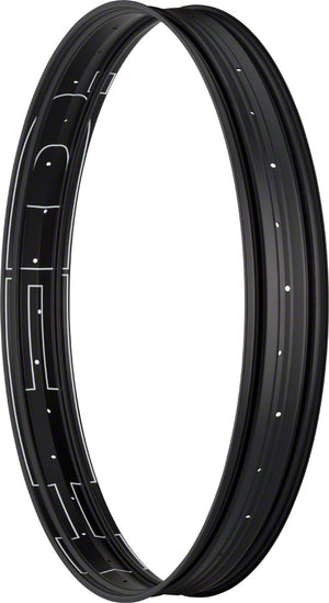 HED B.A.D Big Aluminum Deal Rim - 26" Fat Disc Black 32H Clincher