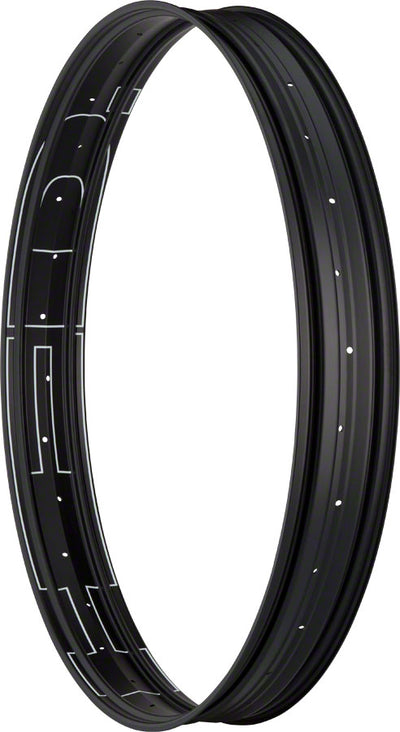 HED B.A.D Big Aluminum Deal Rim - 26" Fat Disc Black 32H Clincher
