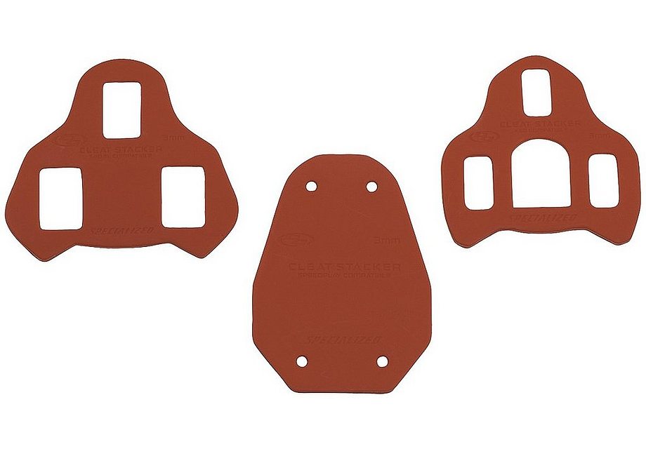Specialized Bg Cleat Stacker 2Pk Bg Fitting Red Keo