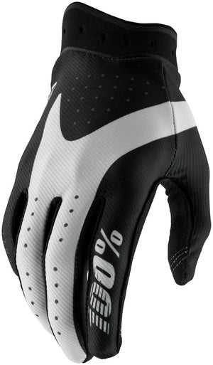 100% Itrack Gloves - Black Large