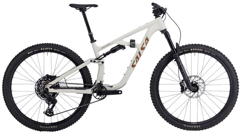 Salsa Blackthorn 125 Eagle 70 Bike - 29" Aluminum Vapor Gray Medium