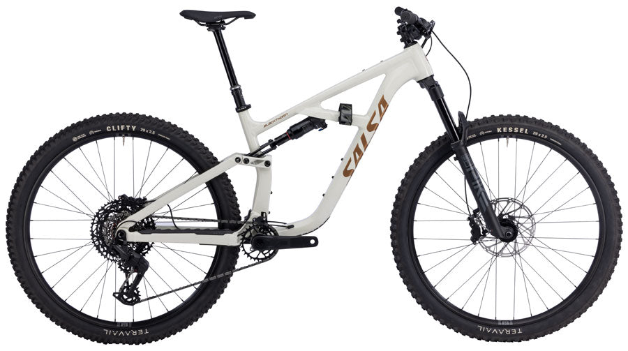 Salsa Blackthorn 125 Eagle 70 Bike - 29" Aluminum Vapor Gray X-Large
