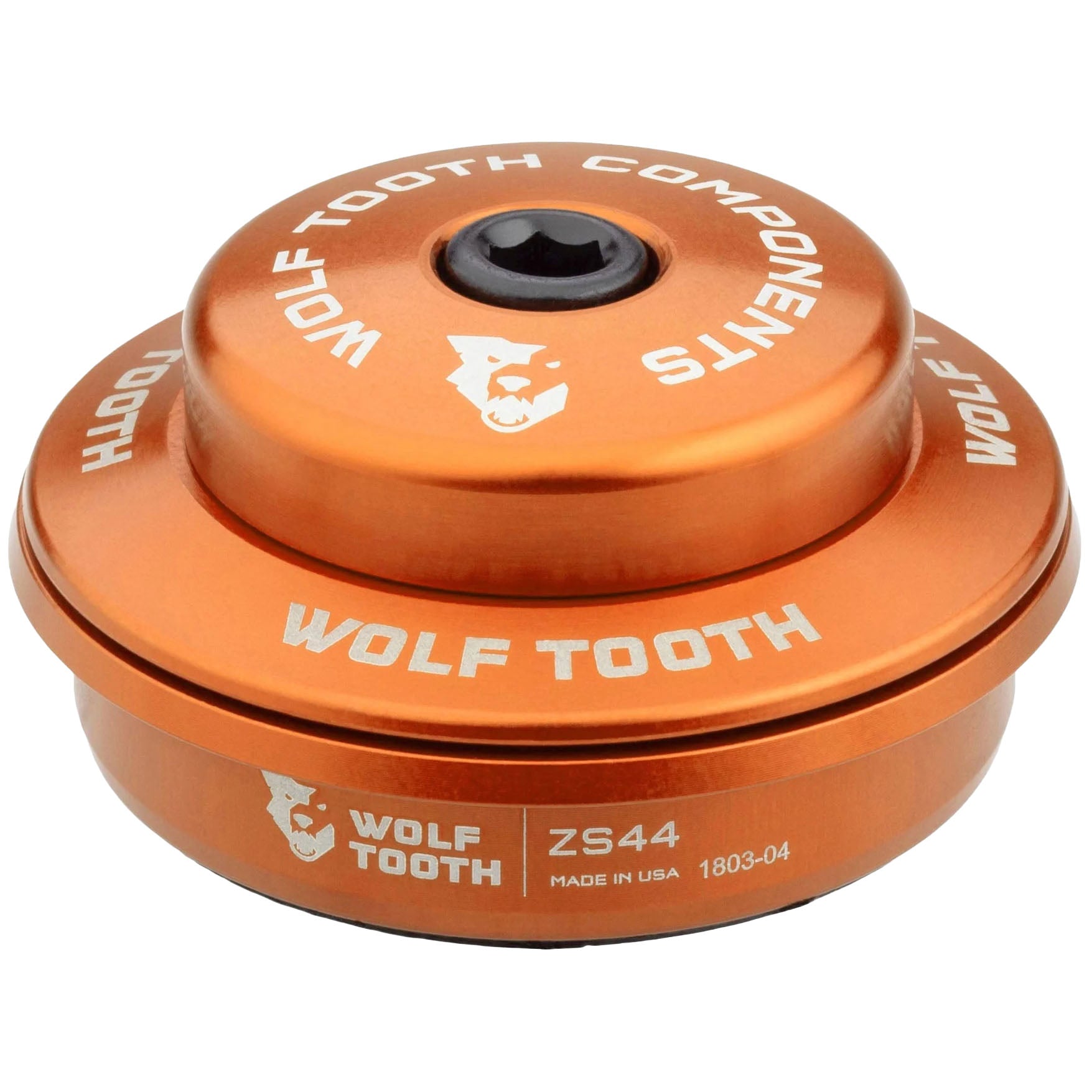 Wolf Tooth Components Upper Headset ZS44/28.6 (Performance) 6mm Stack Orng