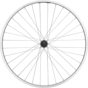 Quality Wheels Value Double Wall Series Rear Wheel - 700 QR x 135mm Rim Brake HG 10 Silver Clincher 32H