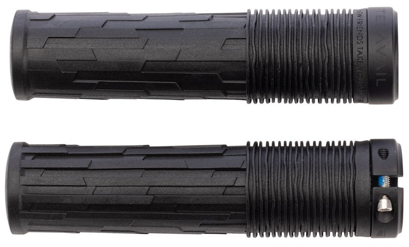 Teravail Lytho Grips - Lock-On Obsidian Black 35mm