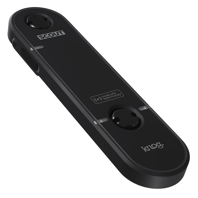 Knog Scout Bike Alarm & Finder GPS Tracking and Alarm Bottle cage Black