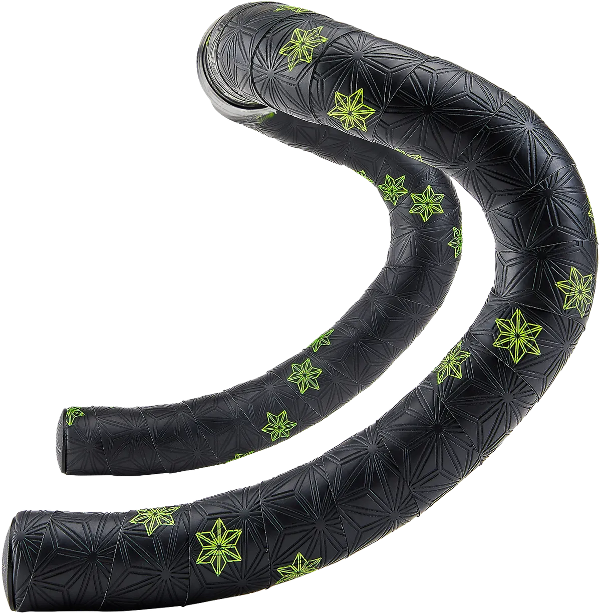 Supacaz Super Sticky Kush Galaxy Tape - Neon Yellow Print/Ano Black / One Size