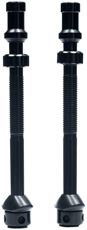 Stan's Tubeless Exo-Core Valve Stems - Alloy Extra Tall Black Pair