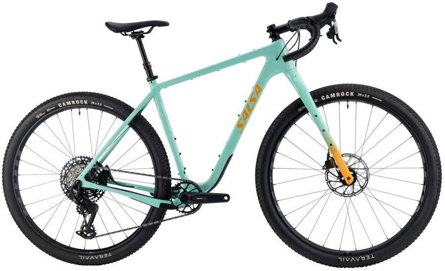 Salsa Cutthroat C Apex S1000 AXS Transmission Bike - 29" Carbon Spearmint Green 60cm