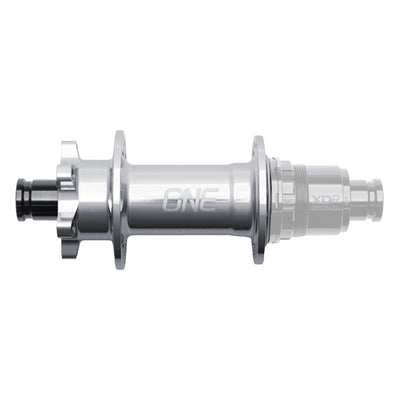 OneUp Components 6B-Disc Rear Hub 12x157mm No FH 32h Silver