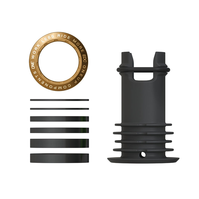 EDC Threaded Top Cap - Gold
