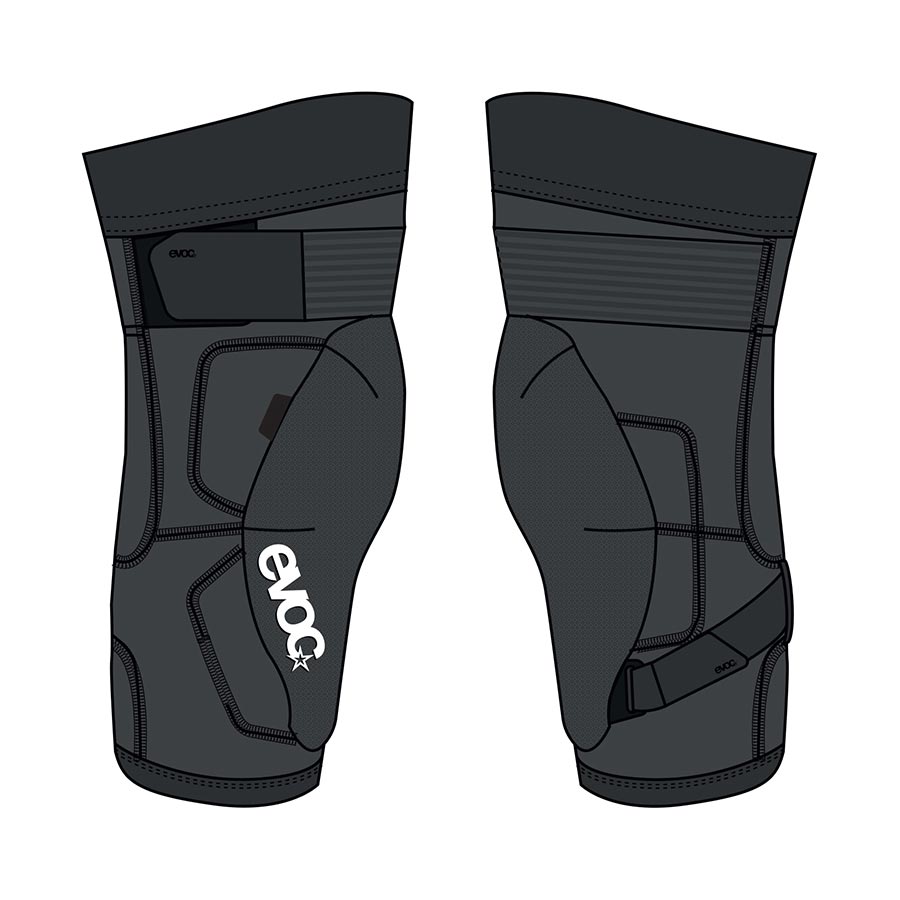 EVOC Knee Protector LS Flex Enduro Knee Guards Black L