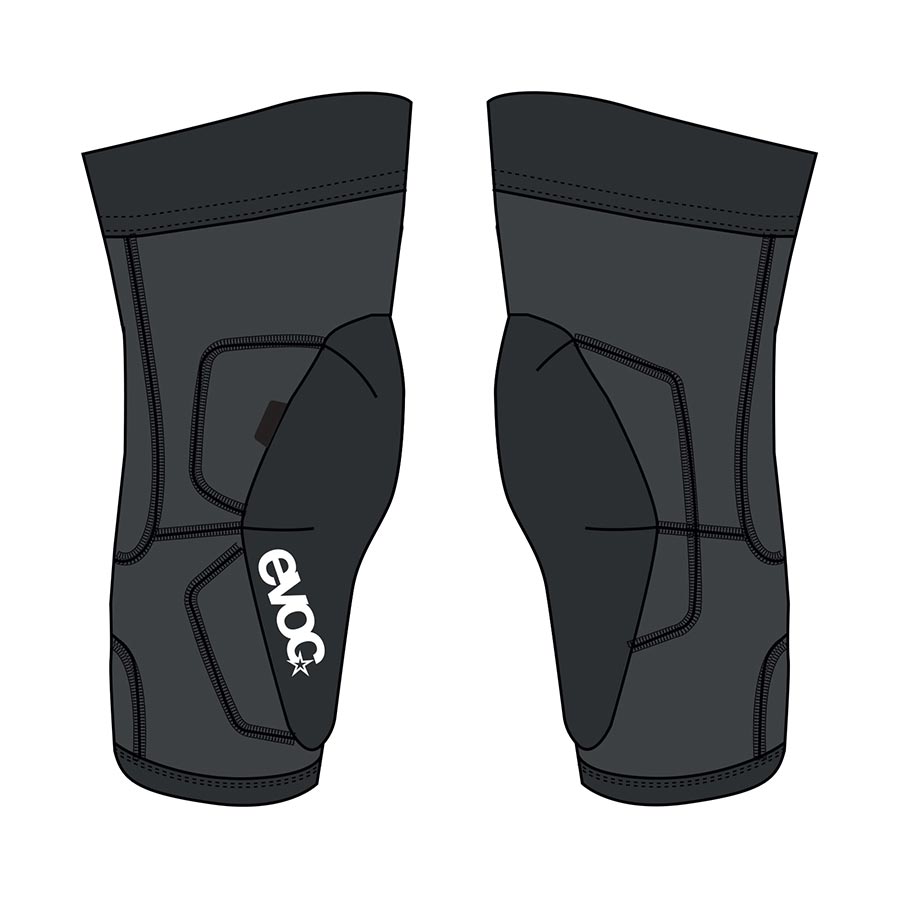 EVOC Knee Protector LS Flex Lite Knee Guards Black XL