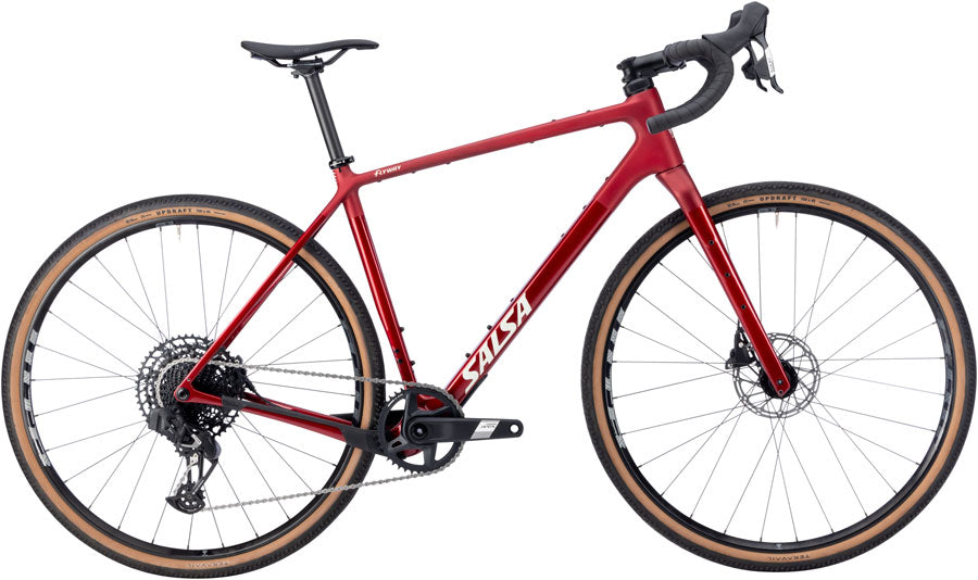 Salsa Flyway C Apex Eagle AXS 12 Bike - 700c Carbon Canyon Red Small