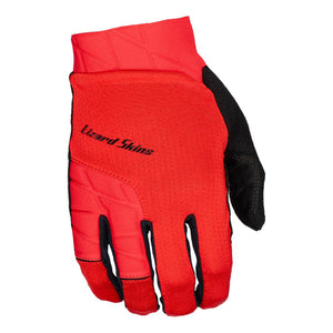 Lizard Skins Monitor Ops Full Finger Gloves Crimson Red L Pair