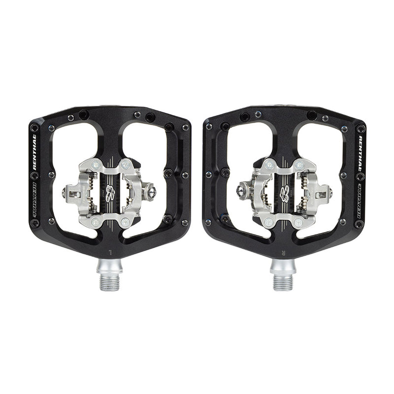 Renthal Revo-DHC Pedals Body: Aluminum Spindle: Cr-Mo 9/16'' Black