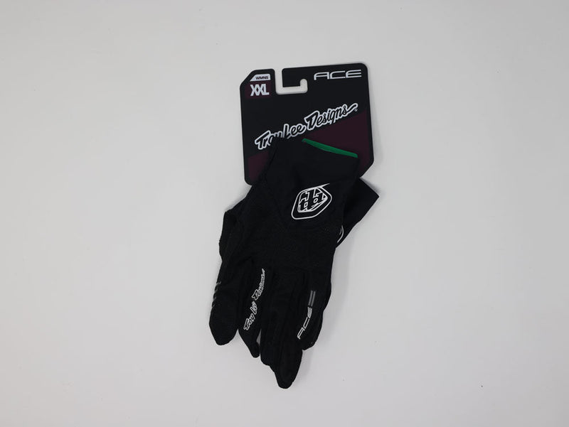 TROY LEE DESIGNS WOMENS ACE 2.0 GLOVE; SOLID - 2X, BLACK