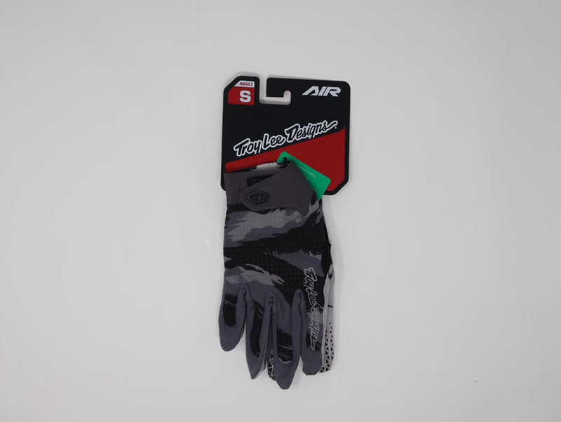 TROY LEE DESIGNS AIR GLOVE ; BRUSHED CAMO - SM, BLACK / GRAY