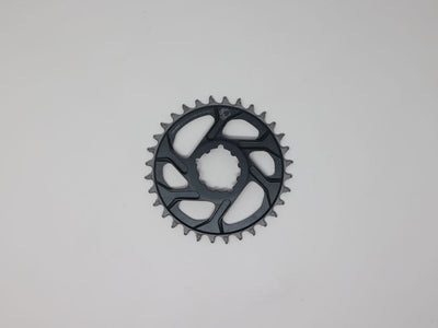 SRAM Eagle Chainring Teeth: 32 Speed: 11/12 BCD: Direct Mount Aluminum Lunar/Polar Grey 6mm - Open Box, New