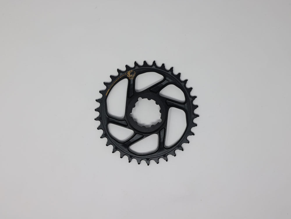 SRAM X-Sync 2 Eagle SL Direct Mount Chainring 34T Boost 3mm Offset BLK Gold Logo - Open Box, New