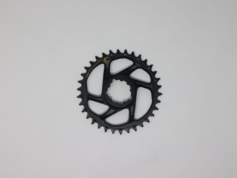 SRAM X-Sync 2 Eagle SL Direct Mount Chainring 34T Boost 3mm Offset BLK Gold Logo - Open Box, New