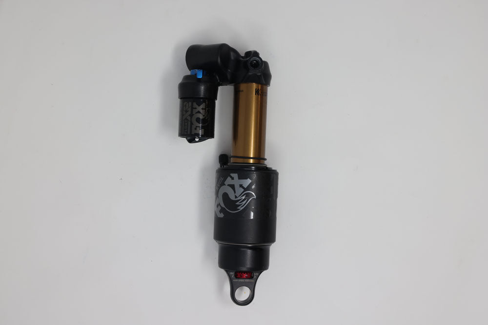 2023 FOX FLOAT X2 Factory Rear Shock - Trunnion Metric 205 x 60 mm 2-Position Lever Kashima Coat - Open Box, New