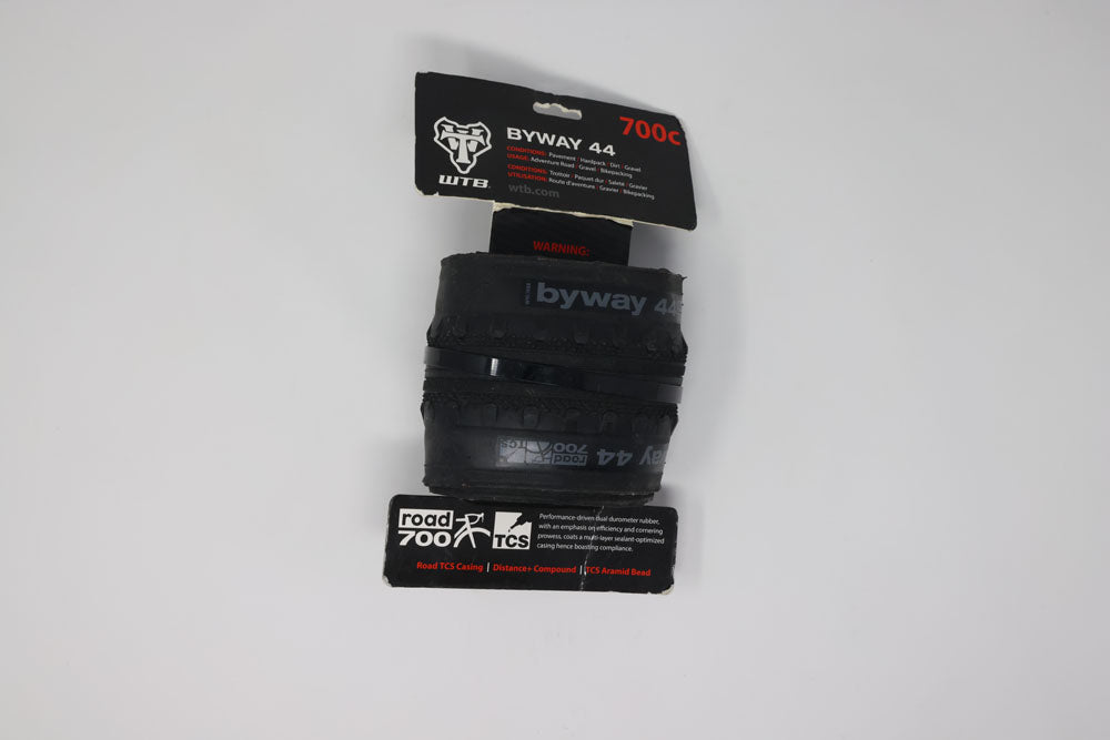 WTB Byway Tire - 700 x 44, TCS Tubeless, Folding, Black - CLOSEOUT