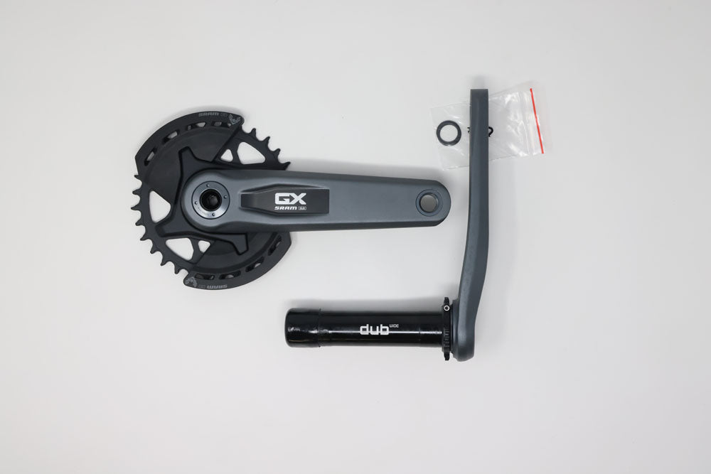 SRAM GX Eagle T-Type Wide Crankset - 170mm, 12-Speed, 32t Chainring, Direct Mount, DUB Spindle Interface, Dark Polar - Open Box, New