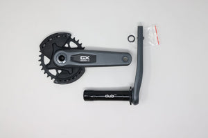 SRAM GX Eagle T-Type Wide Crankset - 170mm, 12-Speed, 32t Chainring, Direct Mount, DUB Spindle Interface, Dark Polar - Open Box, New