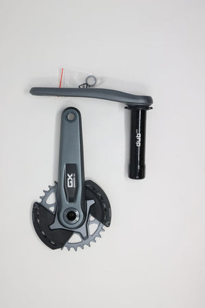 SRAM GX Eagle T-Type Wide Crankset - 175mm, 12-Speed, 34t Chainring, Direct Mount, DUB Spindle Interface, Dark Polar - Open Box, New