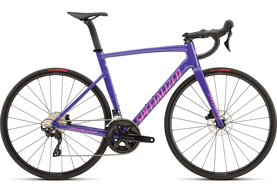 2025 Specialized allez sprint comp bike gloss purple haze / rebel pink 52