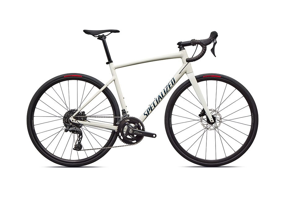 2026 Specialized Allez E5 Bike Dune White / Deep Lake 61