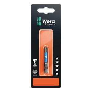 Wera 840/4 IMP DC Impaktor bits SB Hex-Plus 5.0 x 50mm