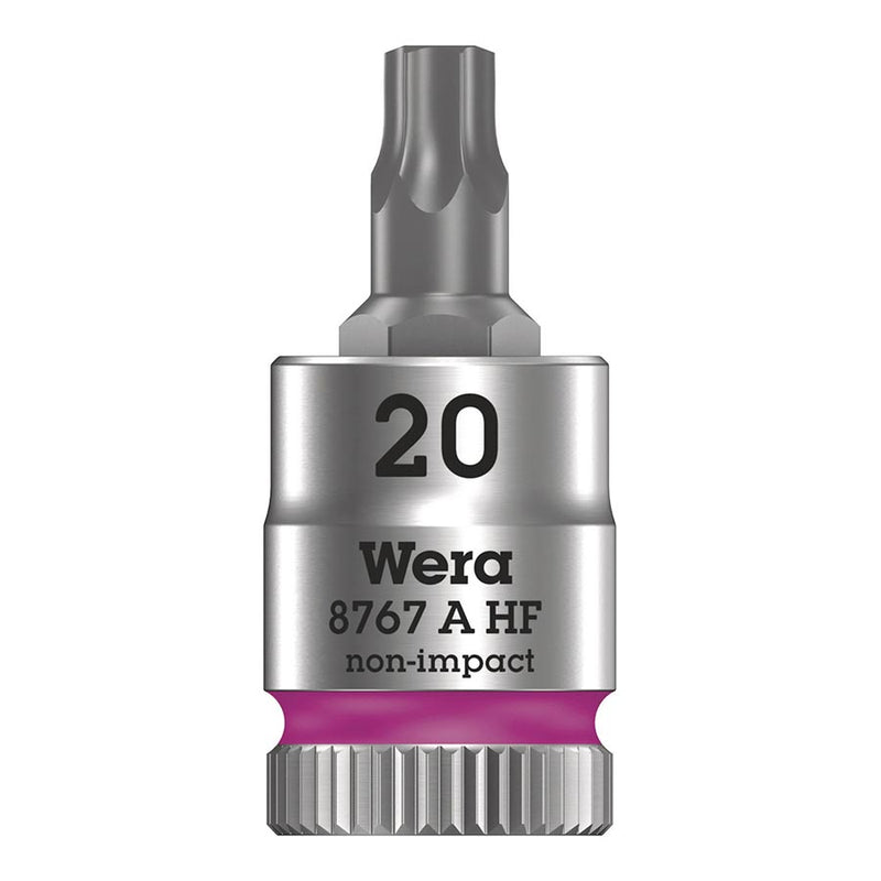 Wera 8767A HF TORX Zyklop 1/4 Drive Torx 20 x 28mm with HF